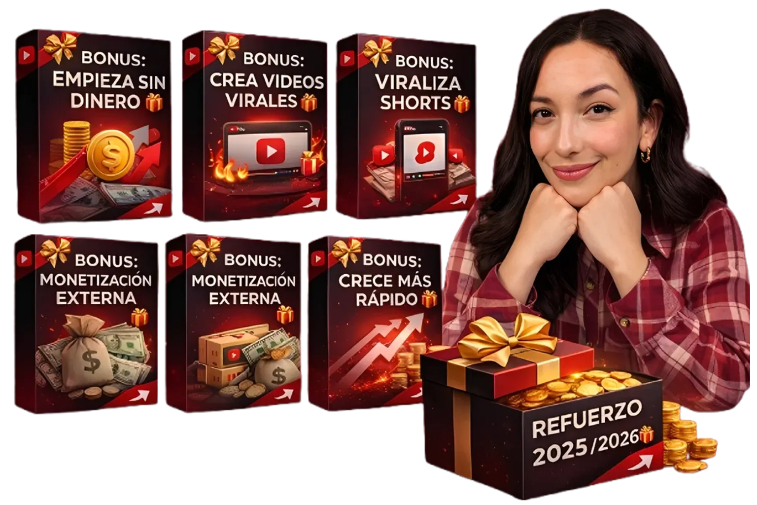 Mockups dos Bônus